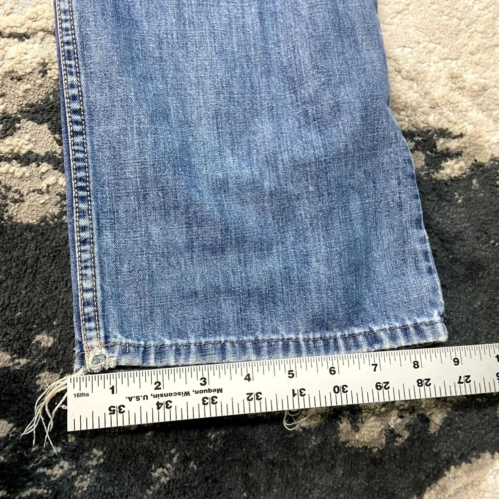 Vintage Y2K American Eagle Outfitters Supply Co Jeans 31x30 Blue Denim Baggy‎
